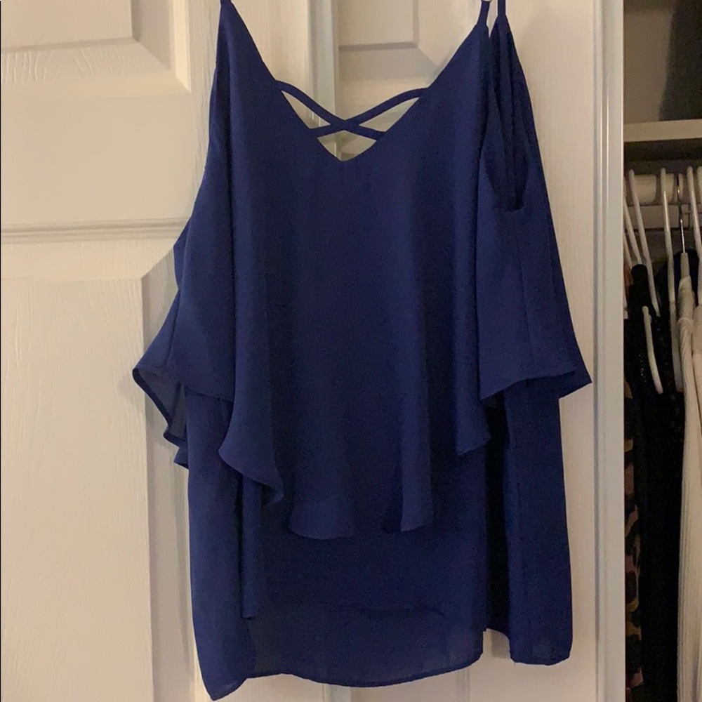 Royal blue tank